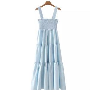 Poplin Maxi Dress